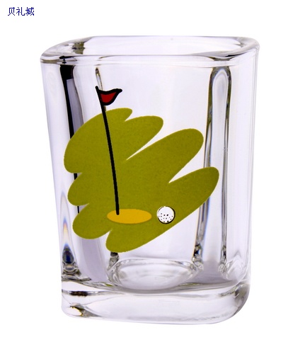 Crystal Square Shot Glass