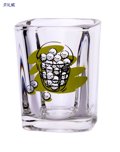 Crystal Square Shot Glass