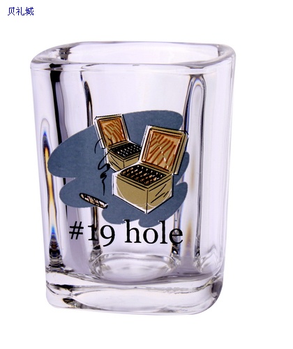 Crystal Square Shot Glass