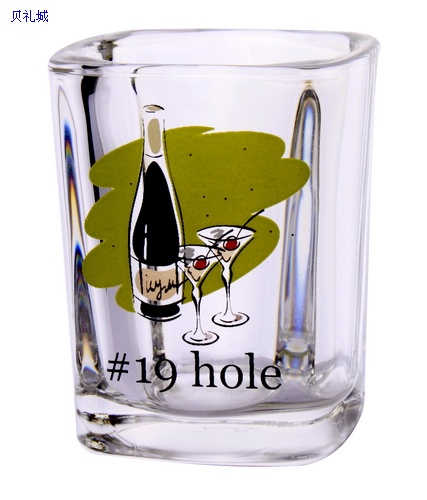 Crystal Square Shot Glass