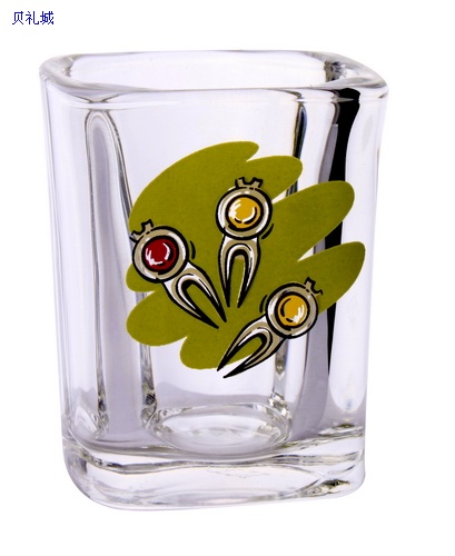 Crystal Square Shot Glass