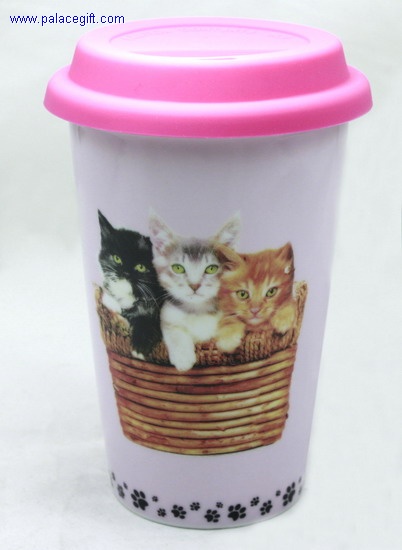 Porcelain Double Wall Mug