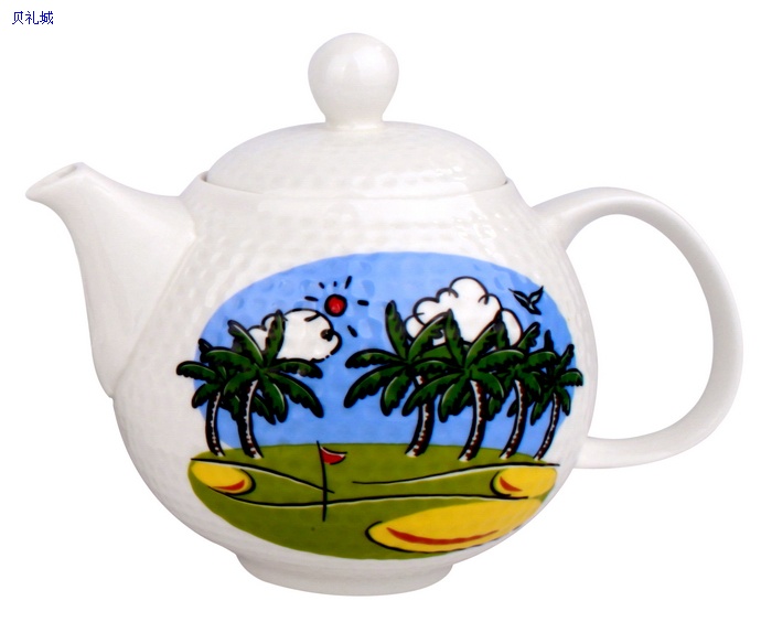 Golf Tea Pot