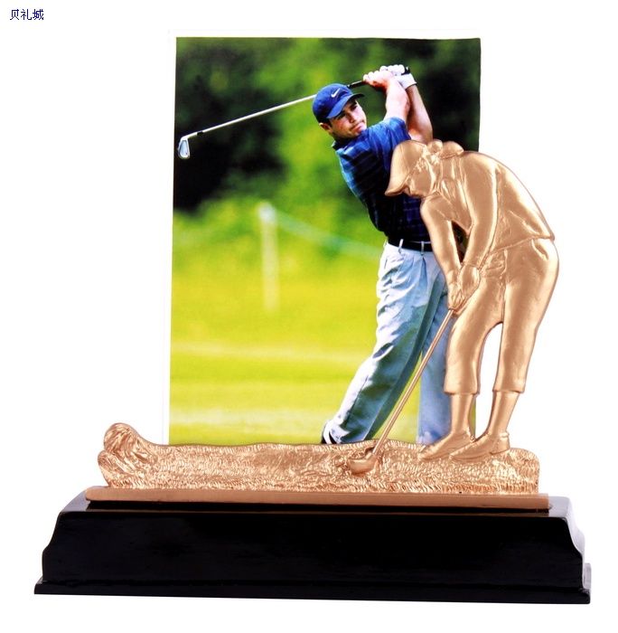 Female Golfer Photo Frame