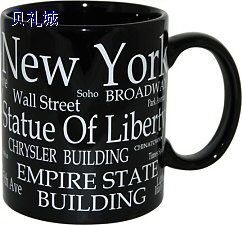 11 OZ Ceramic Black Mug