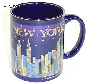 11 OZ Ceramic Cobalt Mug