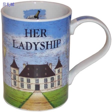 10 OZ Ceramic Slim and Juice Mug