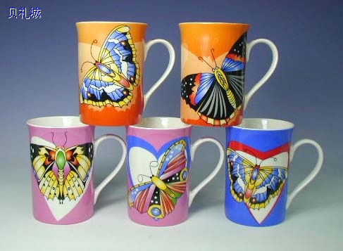 10 OZ Ceramic Slim and Juice Mug