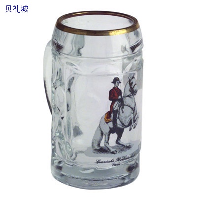 Glass Beer Stein