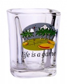 Crystal Square Shot Glass