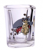 Crystal Square Shot Glass