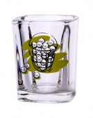 Crystal Square Shot Glass