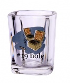 Crystal Square Shot Glass