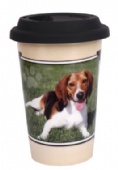 Pet Dog Porcelain Double Wall Mug