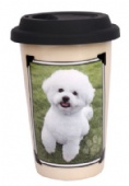 Pet Dog Porcelain Double Wall Mug