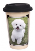 Pet Dog Porcelain Double Wall Mug