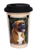 Pet Dog Porcelain Double Wall Mug