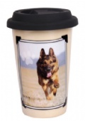 Pet Dog Porcelain Double Wall Mug