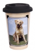 Pet Dog Porcelain Double Wall Mug