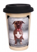 Pet Dog Porcelain Double Wall Mug