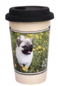 Pet Dog Porcelain Double Wall Mug