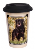 Pet Dog Porcelain Double Wall Mug