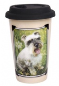 Pet Dog Porcelain Double Wall Mug