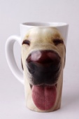 Embossed Ceramic Mug