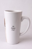 Embossed Ceramic Mug
