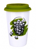 Double Wall Ceramic Mug