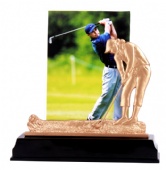 Female Golfer Photo Frame