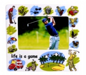 Ceramic Golf Photo Frame