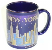 11 OZ Ceramic Cobalt Mug