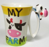 10 OZ Ceramic Slim and Juice Mug