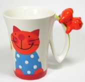 10 OZ Ceramic Slim and Juice Mug