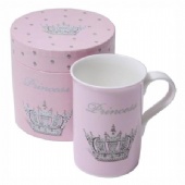10 OZ Ceramic Slim and Juice Mug with box