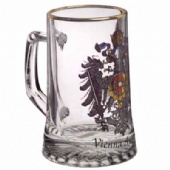 Glass Beer Stein