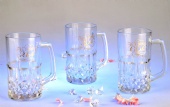 Glass Beer Stein