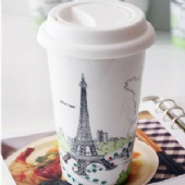 Double Wall Ceramic Mug